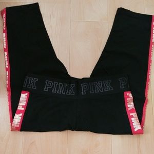 Cropped PINK Victoria Secret Leggings